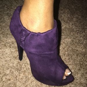 Suede Heels/Bootie
